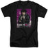ELVIS PRESLEY/35 LEATHER - S/S ADULT TALL 18/1 - BLACK