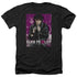 ELVIS PRESLEY/35 LEATHER - ADULT HEATHER - BLACK