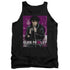ELVIS PRESLEY/35 LEATHER - ADULT TANK - BLACK