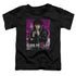ELVIS PRESLEY/35 LEATHER - S/S TODDLER TEE - BLACK