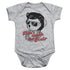 ELVIS PRESLEY/DONT TOUCH THE HAIR - INFANT SNAPSUIT - ATHLETIC HEATHER