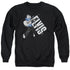 ELVIS PRESLEY/ON HIS TOES - ADULT CREWNECK SWEATSHIRT - BLACK