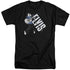 ELVIS PRESLEY/ON HIS TOES - S/S ADULT TALL 18/1 - BLACK