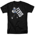 ELVIS PRESLEY/ON HIS TOES - S/S ADULT 18/1 - BLACK
