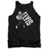 ELVIS PRESLEY/ON HIS TOES - ADULT TANK - BLACK