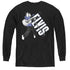 ELVIS PRESLEY/ON HIS TOES - YOUTH LONG SLEEVE TEE - BLACK