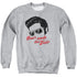 ELVIS PRESLEY/DON&#39;T TOUCH THE HAIR 2 - ADULT CREWNECK SWEATSHIRT - ATHLETIC HEATHER