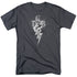 ELVIS PRESLEY/TCB ORNATE - S/S ADULT 18/1 - CHARCOAL