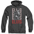ELVIS PRESLEY/1968 - ADULT HEATHER HOODIE - BLACK