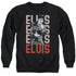 ELVIS PRESLEY/1968 - ADULT CREWNECK SWEATSHIRT - BLACK