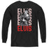 ELVIS PRESLEY/1968 - YOUTH LONG SLEEVE TEE - BLACK