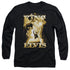 ELVIS PRESLEY/THE KING - L/S ADULT 18/1 - BLACK