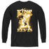 ELVIS PRESLEY/THE KING - YOUTH LONG SLEEVE TEE - BLACK