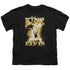 ELVIS PRESLEY/THE KING - S/S YOUTH 18/1 - BLACK