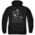 ELVIS PRESLEY/GUITAR IN HAND - ADULT PULLOVER HOODIE - BLACK