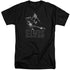 ELVIS PRESLEY/GUITAR IN HAND - S/S ADULT TALL 18/1 - BLACK