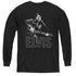 ELVIS PRESLEY/GUITAR IN HAND - YOUTH LONG SLEEVE TEE - BLACK