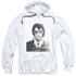 ELVIS PRESLEY/FRAMED - ADULT PULLOVER HOODIE - WHITE
