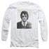 ELVIS PRESLEY/FRAMED - L/S ADULT 18/1 - WHITE