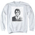 ELVIS PRESLEY/FRAMED - ADULT CREWNECK SWEATSHIRT - WHITE