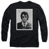 ELVIS PRESLEY/FRAMED - L/S ADULT 18/1 - BLACK