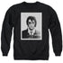ELVIS PRESLEY/FRAMED - ADULT CREWNECK SWEATSHIRT - BLACK
