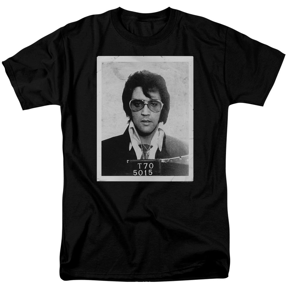 ELVIS PRESLEY/FRAMED - S/S ADULT 18/1 - BLACK