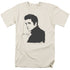 ELVIS PRESLEY/BLACK PAINT - S/S ADULT 18/1 - CREAM