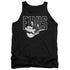ELVIS PRESLEY/WHITE GLOW - ADULT TANK - BLACK