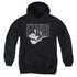 ELVIS PRESLEY/WHITE GLOW - YOUTH PULLOVER HOODIE - BLACK