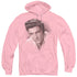 ELVIS PRESLEY/THE STARE - ADULT PULLOVER HOODIE - PINK