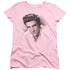 ELVIS PRESLEY/THE STARE - S/S WOMENS TEE - PINK