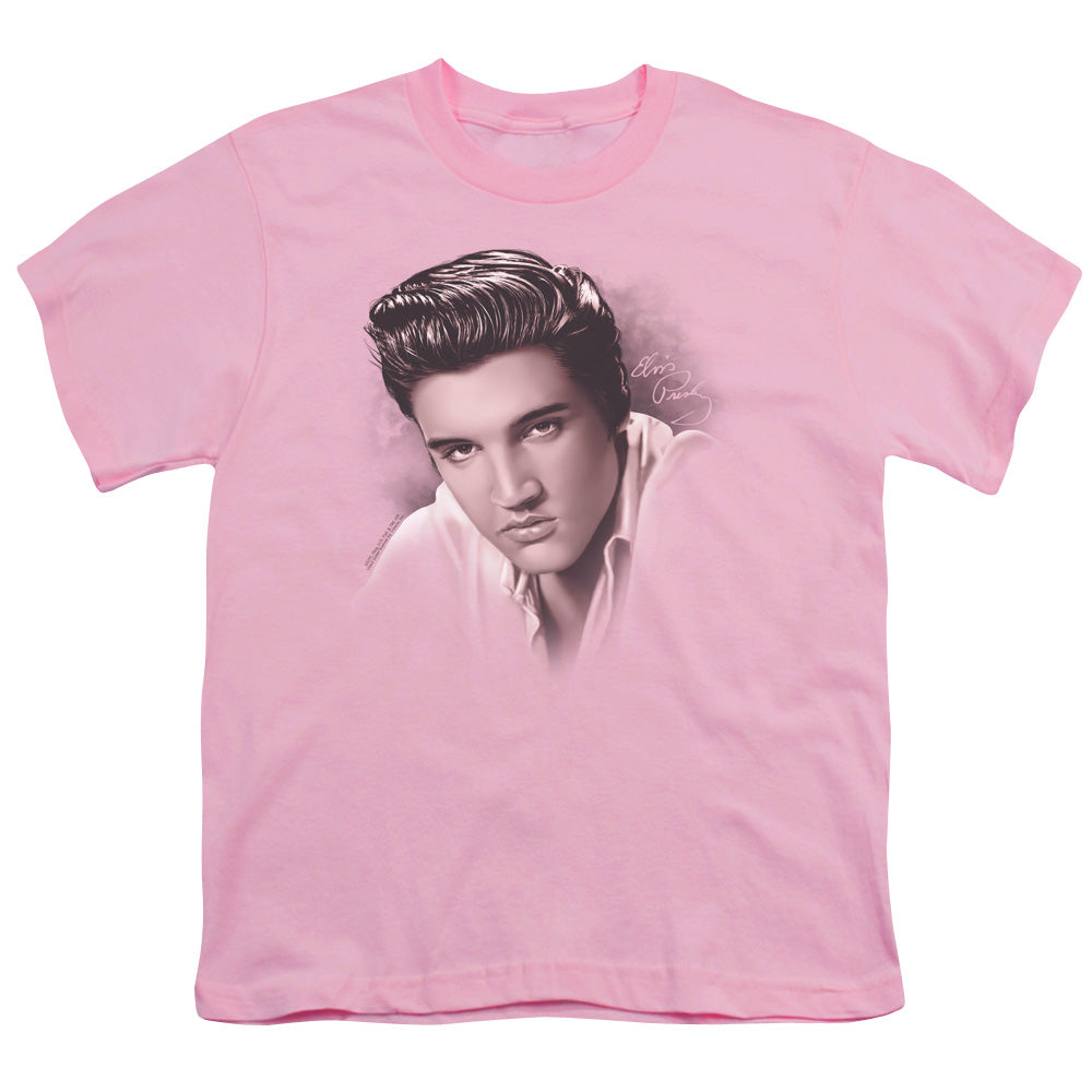 ELVIS PRESLEY/THE STARE - S/S YOUTH 18/1 - PINK