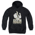ELVIS PRESLEY/GOLDEN - YOUTH PULLOVER HOODIE - BLACK