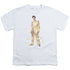 ELVIS PRESLEY/GOLD LAME SUIT - S/S YOUTH 18/1 - WHITE