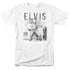 ELVIS PRESLEY/WITH THE BAND - S/S ADULT 18/1  -  WHITE