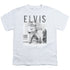 ELVIS PRESLEY/WITH THE BAND - S/S YOUTH 18/1 - WHITE
