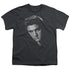 ELVIS PRESLEY/AMERICAN IDOL - S/S YOUTH 18/1 - CHARCOAL