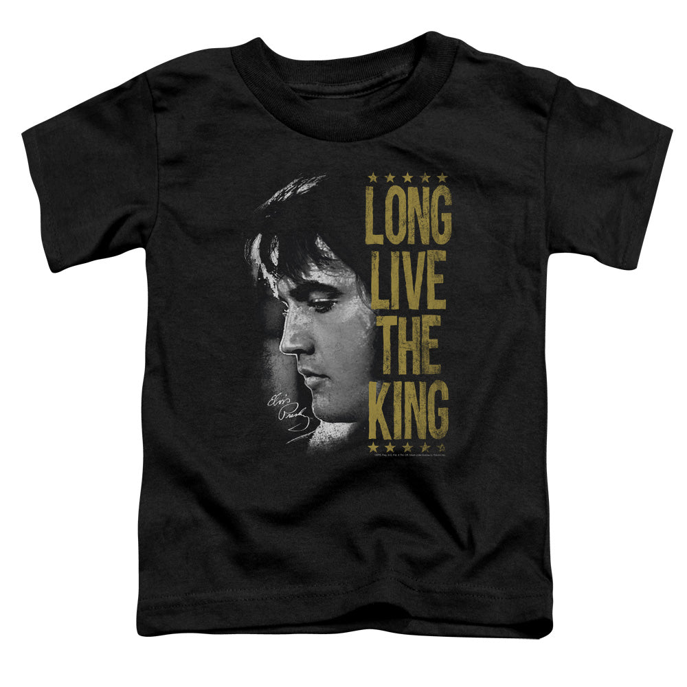 ELVIS PRESLEY/LONG LIVE THE KING - S/S TODDLER TEE - BLACK