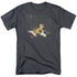ELVIS PRESLEY/MULTICOLORED - S/S ADULT 18/1  -  CHARCOAL
