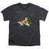 ELVIS PRESLEY/MULTICOLORED - S/S YOUTH 18/1 - CHARCOAL