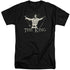 ELVIS PRESLEY/ORNATE KING - S/S ADULT TALL 18/1 - BLACK