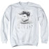 ELVIS PRESLEY/RELAXING - ADULT CREWNECK SWEATSHIRT - WHITE