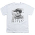 ELVIS PRESLEY/RELAXING - S/S YOUTH 18/1 - WHITE