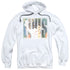 ELVIS PRESLEY/ALOHA KNOCKOUT - ADULT PULLOVER HOODIE - WHITE