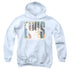 ELVIS PRESLEY/ALOHA KNOCKOUT - YOUTH PULLOVER HOODIE - WHITE