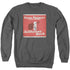 ELVIS PRESLEY/GREATEST - ADULT CREWNECK SWEATSHIRT - CHARCOAL