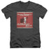 ELVIS PRESLEY/GREATEST - S/S ADULT V-NECK 30/1 - CHARCOAL