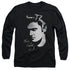 ELVIS PRESLEY/SIMPLE FACE -  L/S ADULT 18/1  - BLACK