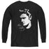 ELVIS PRESLEY/SIMPLE FACE - YOUTH LONG SLEEVE TEE - BLACK